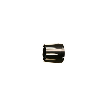 Rush Performance Fluted Contrast Cut Muffler Tip - 4.0