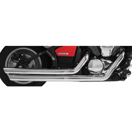 Rush Performance Chrome Series 2-Into-2 Slash Cut Full System Exhaust Rush Performance Chrome Series 2-Into-2 Slash Cut Full System Exhaust