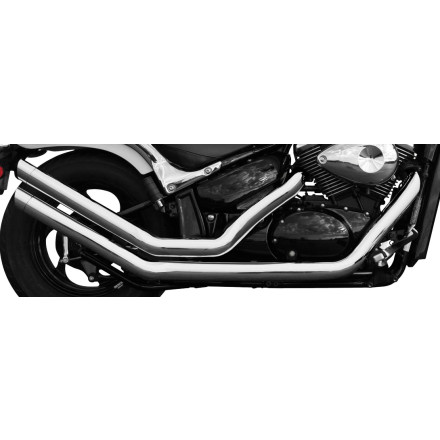 Rush Performance Chrome Series Swept Slash Cut Full System Exhaust Rush Performance Chrome Series Swept Slash Cut Full System Exhaust