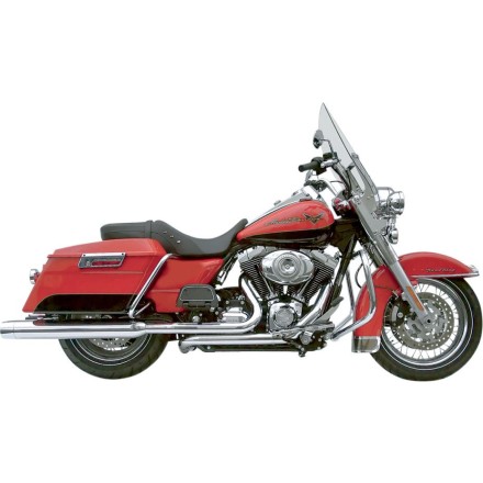 Samson True Dual Crossunder Full System With Mufflers & Endcaps Samson True Dual Crossunder Full System With Mufflers & Endcaps