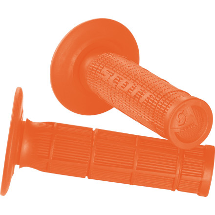 Scotts Performance Radial Half Waffle Single Density Grips - Twist Throttle Scotts Performance Radial Half Waffle Single Density Grips - Twist Throttle