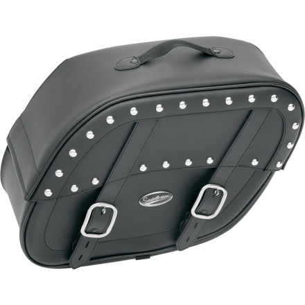 Saddlemen Desperado Saddlebags With Shock Cutaway Saddlemen Desperado Saddlebags With Shock Cutaway