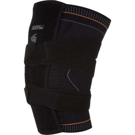 Shock Doctor Knee Support Full Patella Gel Support X-Strap Shock Doctor Knee Support Full Patella Gel Support X-Strap