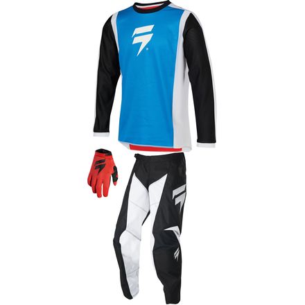 2020 Shift Youth White Label Race 1 Jersey-Green-YM