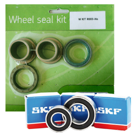 SKF Front Wheel Bearing And Seal Kit With Spacers