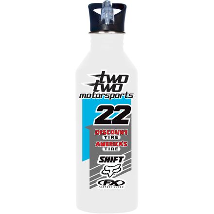 Smooth Industries TwoTwo Motorsports Stainless Water Bottle Smooth Industries TwoTwo Motorsports Stainless Water Bottle