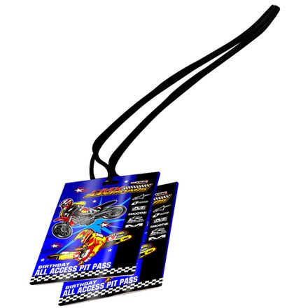 Smooth Industries MX Superstars Birthday Party Pit Passes Smooth Industries MX Superstars Birthday Party Pit Passes