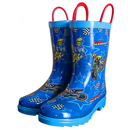 Smooth Industries MX Superstars Youth Rain Boots