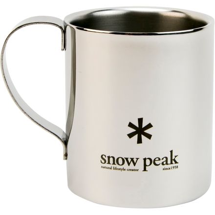 Shop Snow Peak Stainless Double 330 Mug | MotoSport (Legacy URL)