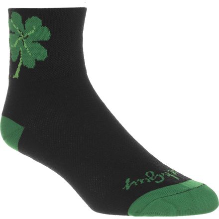 SockGuy Lucky Black 3in Sock