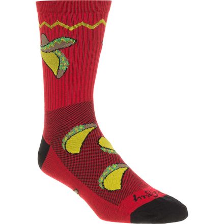 SockGuy Taco Tuesday 6in Sock