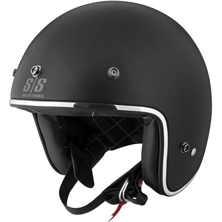 Speed & Strength SS600 Back N Black Helmet