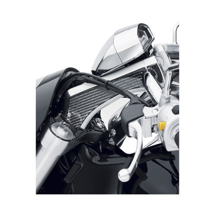 Suzuki Genuine Accessories Carbon Fiber Fork Crown Trim Suzuki Genuine Accessories Carbon Fiber Fork Crown Trim