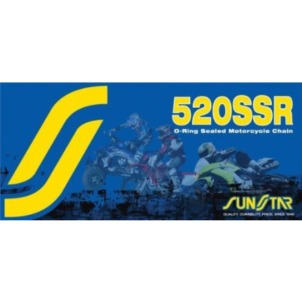 Sunstar 520 SSR O-Ring Sealed Ring Chain