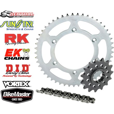 Sunstar 520 Steel Sprocket And Chain Kit