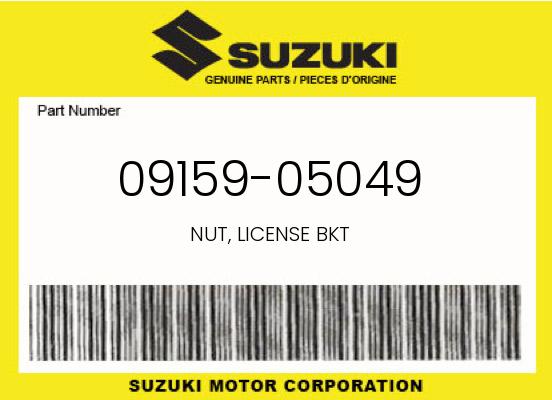 0 Suzuki OEM Part 09159-05049