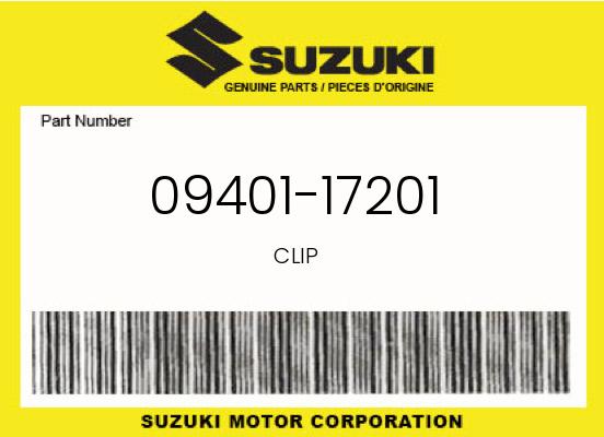 0 Suzuki OEM Part 09401-17201