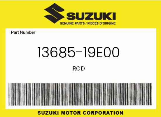 0 Suzuki OEM Part 13685-19E00