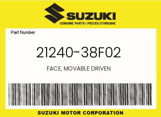 Suzuki OEM Movable Driven Face 2000-2021 LT-A400F KingQuad - 21240-38F02 undefined