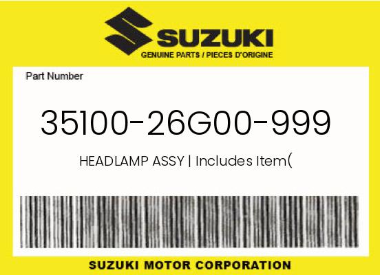 0 OEM Part 35100-26G00-999