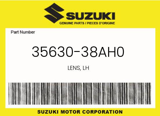 0 Suzuki OEM Part 35630-38AH0