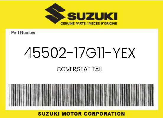 0 Suzuki OEM Part 45502-17G11-YEX