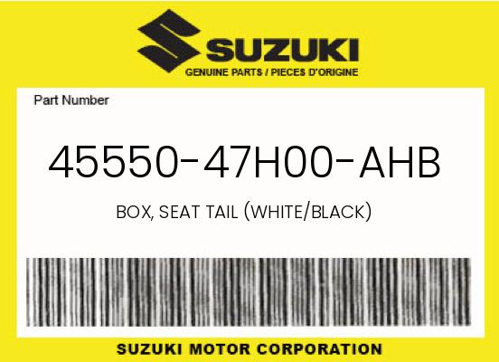 0 Suzuki OEM Part 45550-47H00-AHB