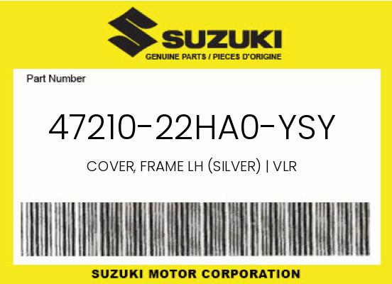0 Suzuki OEM Part 47210-22HA0-YSY