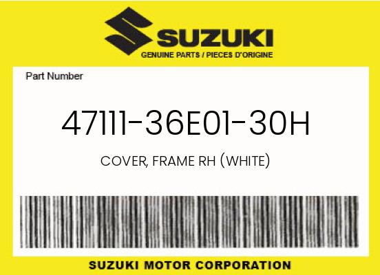 COVER, FRAME RH (WHITE) undefined