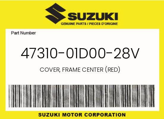 0 Suzuki OEM Part 47310-01D00-28V
