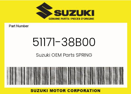 0 Suzuki OEM Part 51171-38B00