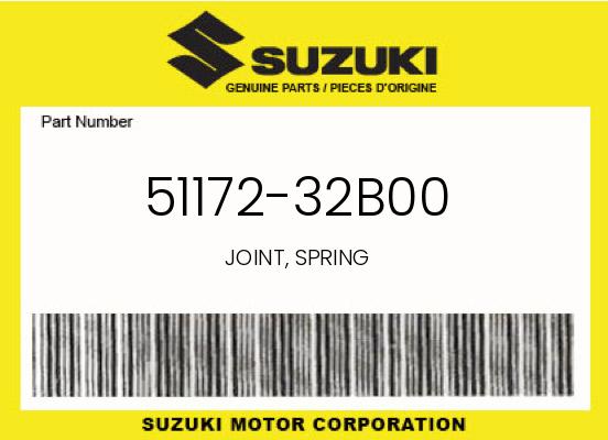 0 Suzuki OEM Part 51172-32B00