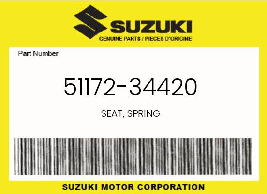 0 Suzuki OEM Part 51172-34420