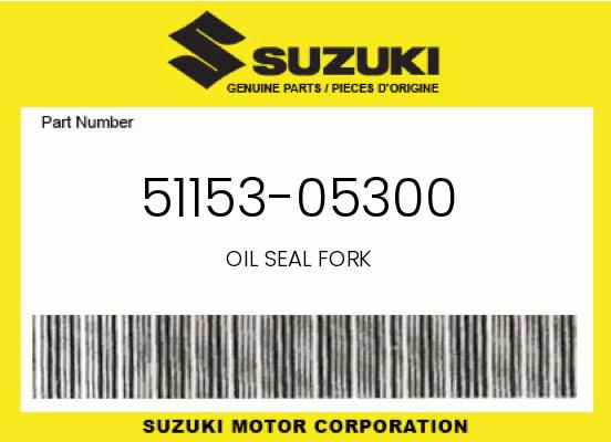 0 Suzuki OEM Part 51153-05300