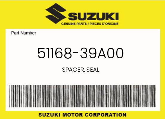 0 Suzuki OEM Part 51168-39A00