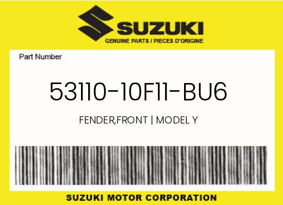 0 Suzuki OEM Part 53110-10F11-BU6