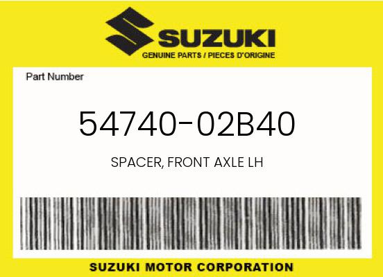0 OEM Part 54740-02B40