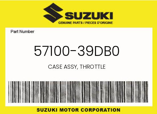 Suzuki OEM Throttle Case Assembly 1998-2002 LT-F250 & LT-F300 - 57100-39DB0 undefined