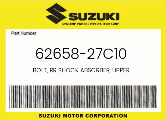 0 Suzuki OEM Part 62658-27C10