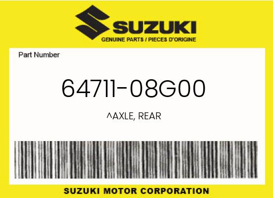 0 OEM Part 64711-08G00