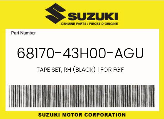 0 Suzuki OEM Part 68170-43H00-AGU
