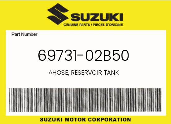 0 Suzuki OEM Part 69731-02B50