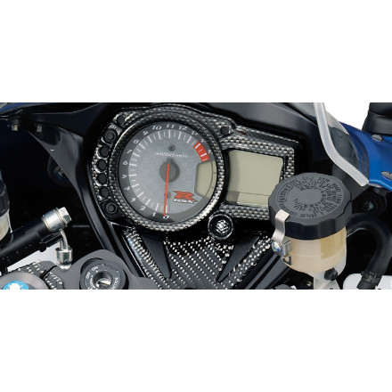 Suzuki Genuine Accessories Meter Cover - Carbon Look Suzuki Genuine Accessories Meter Cover - Carbon Look