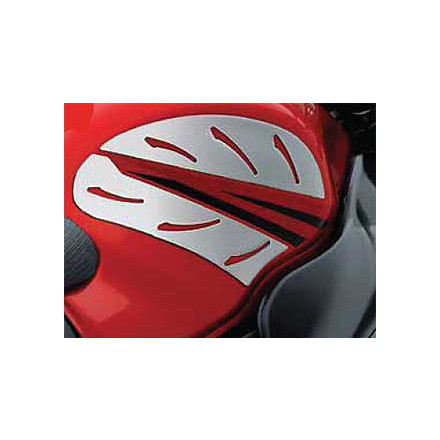 SUZ TANK SIDE TRIM SILVER CRBN SUZ TANK SIDE TRIM SILVER CRBN