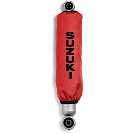 SUZUKI FRONT SHOCK COVER RED SUZUKI FRONT SHOCK COVER RED