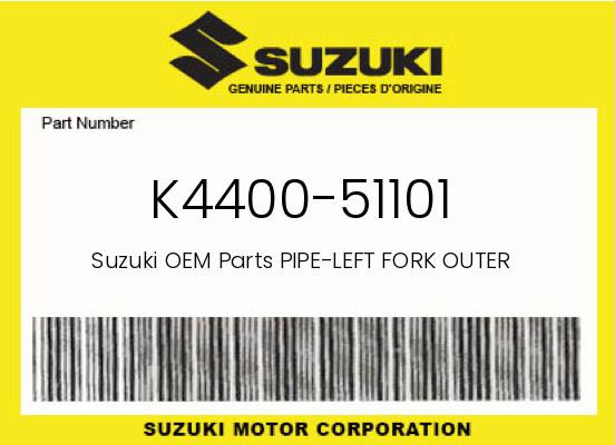 0 Suzuki OEM Part K4400-51101