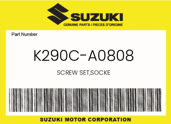 0 Suzuki OEM Part K290C-A0808