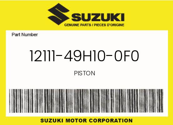 0 OEM Part 12111-49H10-0F0