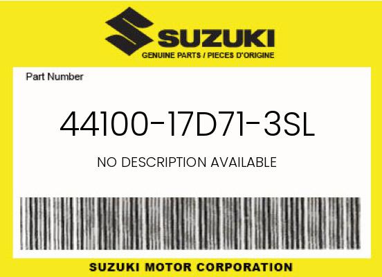 0 Suzuki OEM Part 44100-17D71-3SL