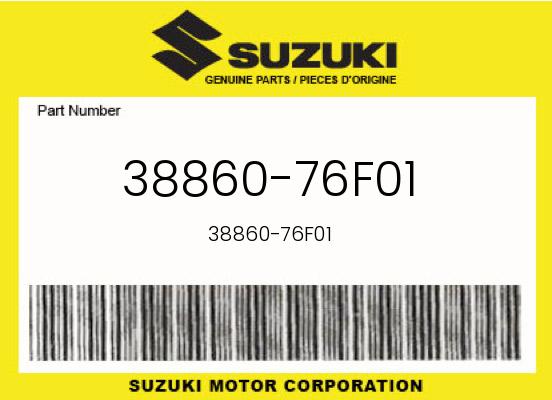 0 Suzuki OEM Part 38860-76F01
